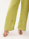 GREEN EMBELLISHED CO-ORD SET