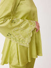GREEN EMBELLISHED CO-ORD SET