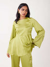 GREEN EMBELLISHED CO-ORD SET