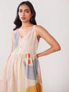 Chic Floral Sleeveless Dress by POPPI