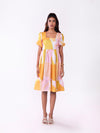 POPPI Sunshine Abstract Printed Dress