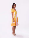Premium Quality Abstract Print Dress