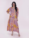 Ember Printed Loose Fit Maxi Dress