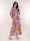 Ember Printed Loose Fit Maxi Dress