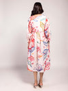 Back view of Anaar Printed Midi Dress