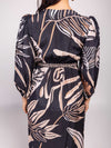 Noir Printed Maxi Dress