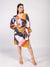 Terra Printed Wrap Dress