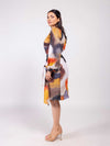 Terra Printed Wrap Dress