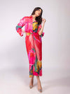 Caspia Printed Wrap Skirt Set (Set of 2)