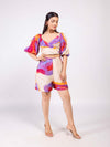 Lavender Printed Co-ord Set (Set of 2)