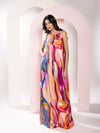 Fresco Printed Maxi Dress