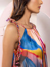 Fresco Printed Maxi Dress