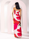 Zinnia Printed Strapless Maxi Dress