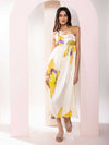 Daisy Printed Strappy Dress