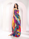 Stylish printed maxi dress for all body types