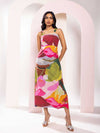 Floradise Printed Strappy Dress