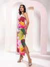 Floradise Printed Strappy Dress