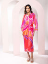 Vibranza Printed Wrap Skirt Set (Set of 2)