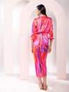 Vibranza Printed Wrap Skirt Set (Set of 2)