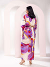 Lavender Printed Wrap Skirt Set (Set of 2)
