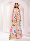 Sugar Printed Maxi Dress for Women