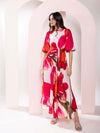 Zinnia Printed Midi Dress
