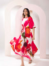Zinnia Printed Midi Dress