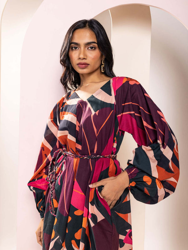 Zara Printed Mini Dress