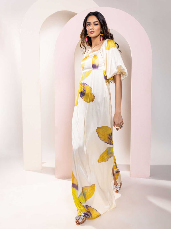 Daisy Printed Maxi Dress