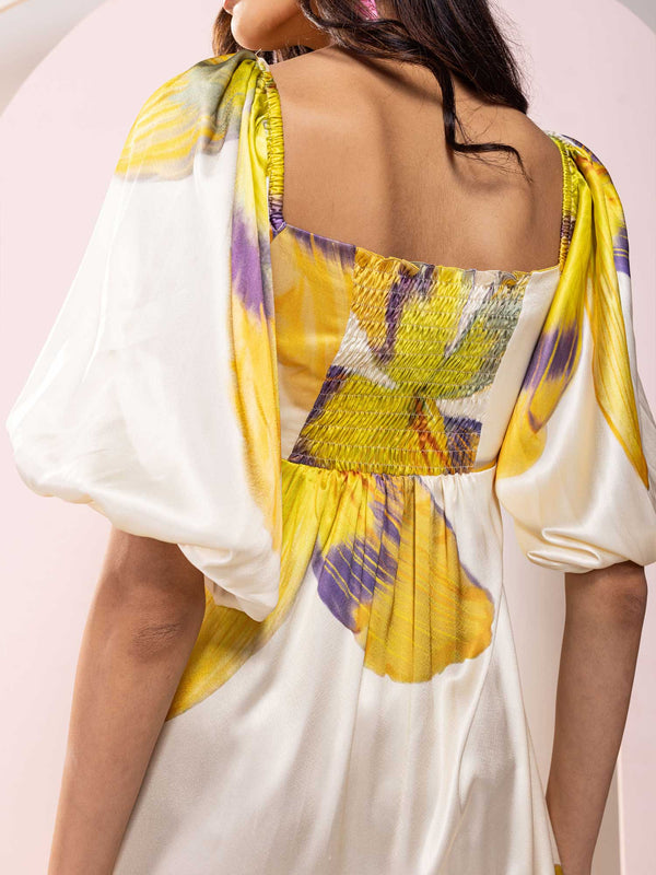 Daisy Printed Maxi Dress