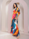 Scarlet Printed Maxi Dress