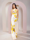 Daisy Printed Strappy Maxi Dress
