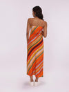 Striped Long Slip Dress