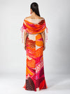 Anthea Printed Drape Skirt Set