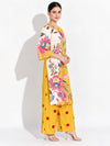 Marigold Printed Salwar Set (Set of 2)