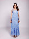 Seascape Blue Maxi Dress for Women