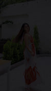 Love Printed Halter Neck Dress