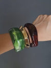 The Forest Bangle Stack (Set of 3)